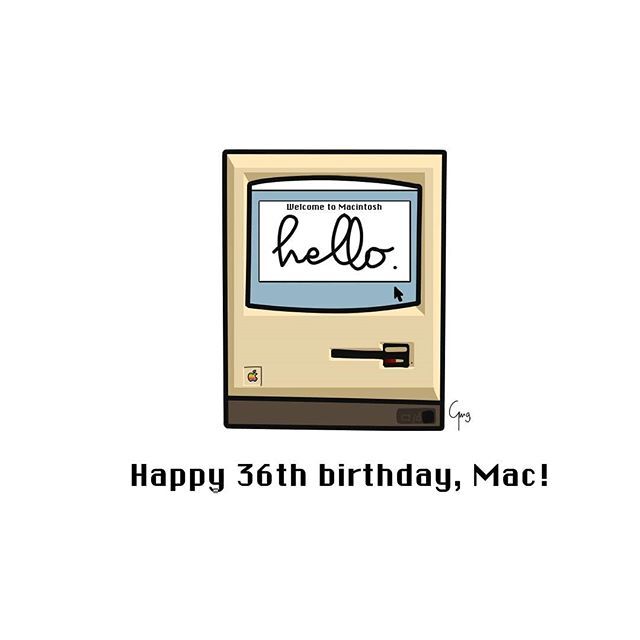 Macintosh 36th Anniversary Tribute