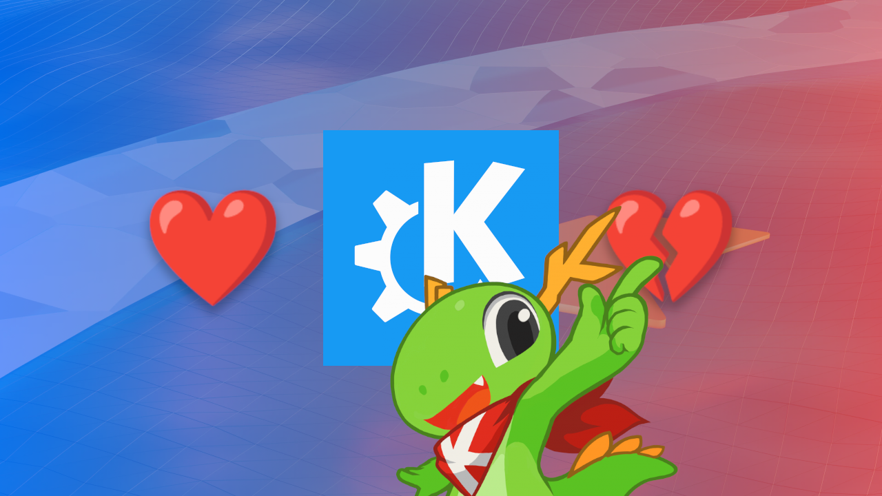 KDE: a love and hate relationship